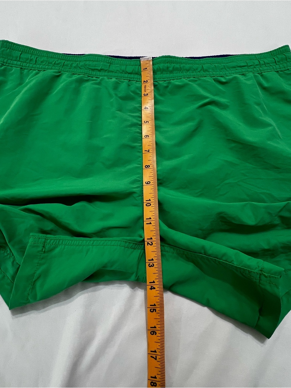 Polo by Ralph Lauren Green Swim Trunks Preppy Size XL - Picture 7 of 15